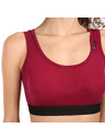 Sensor Дамски сутиен Sensor Active merino червен