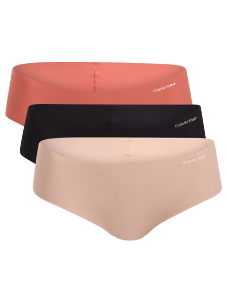Calvin Klein Комплект от три - дамски бикини Calvin Klein без шев многоцветни
