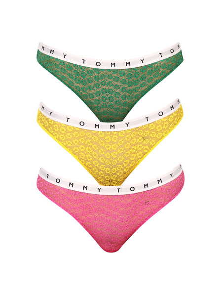 Tommy Hilfiger Комплект от три - дамски бикини Tommy Hilfiger многоцветни