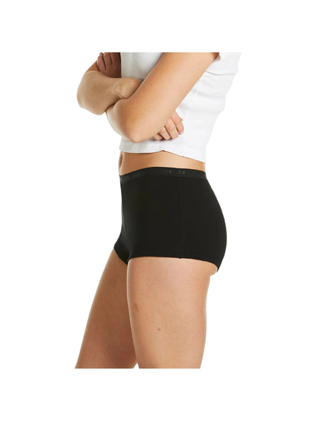 Love Luna Менструални бикини за дівчета Love Luna Shortie Brief Black Hearts