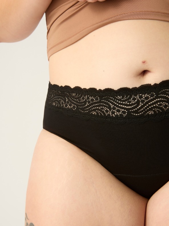 Modibodi Менструални бикини Modibodi Sensual Hi-Waist Bikini Moderate-Heavy