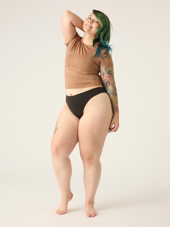 Modibodi Менструални бикини Modibodi Seamfree Thong Light-Moderate