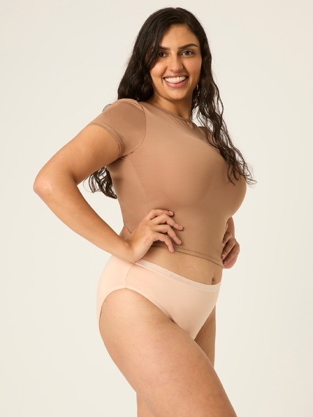 Modibodi Менструални бикини Modibodi Classic Bikini Moderate-Heavy Beige