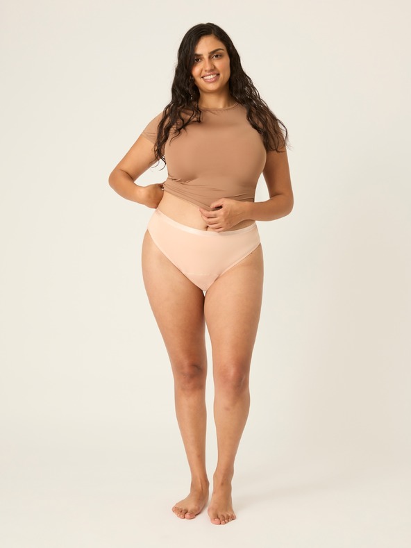 Modibodi Менструални бикини Modibodi Classic Bikini Moderate-Heavy Beige