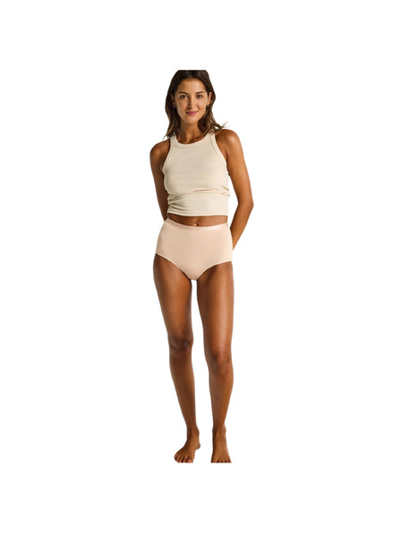 Modibodi Менструални бикини Modibodi Classic Full Brief Light-Moderate Beige