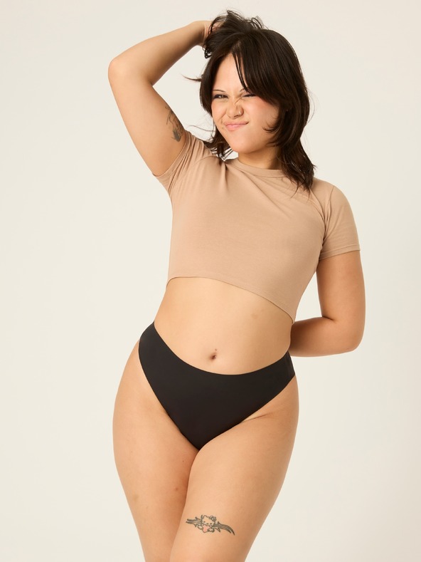 Modibodi Менструални бикини Modibodi Seamfree Hi-Leg Cheeky Moderate-Heavy