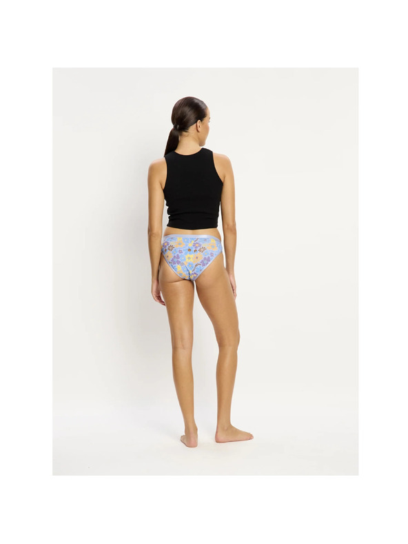 Modibodi Менструални бикини Modibodi Classic Bikini Super Happy Daisy Blue