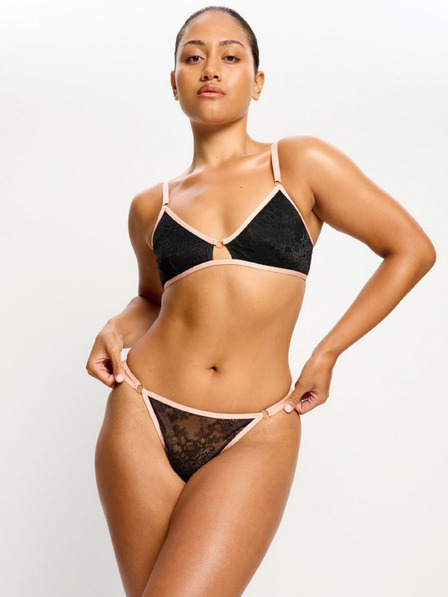Modibodi Менструални танга Modibodi Bliss Thong Light Jet Black