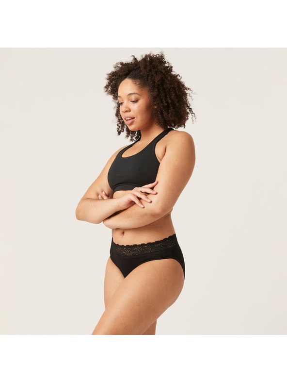 Modibodi Менструални бикини Modibodi Sensual Hi-Waist Bikini Light-Moderate
