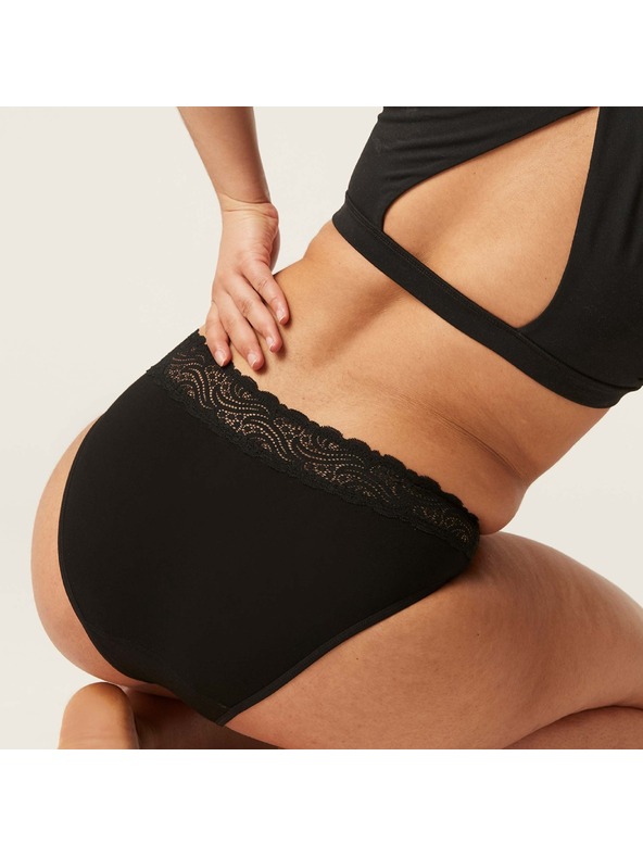 Modibodi Менструални бикини Modibodi Sensual Hi-Waist Bikini Light-Moderate