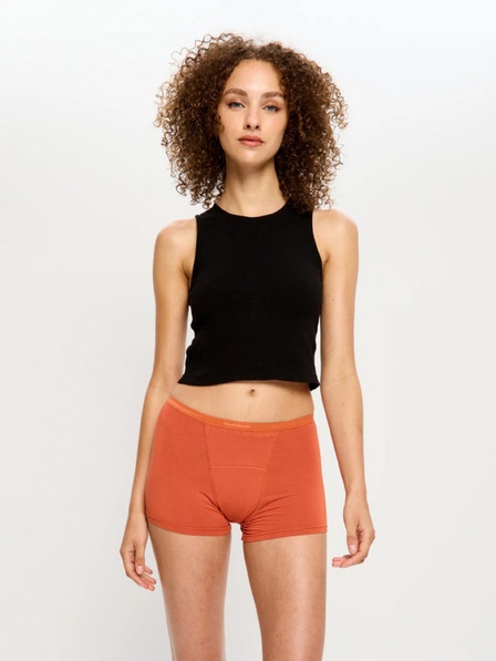 Modibodi Менструални бикини Modibodi Classic Boyshort Super Burnt Brick