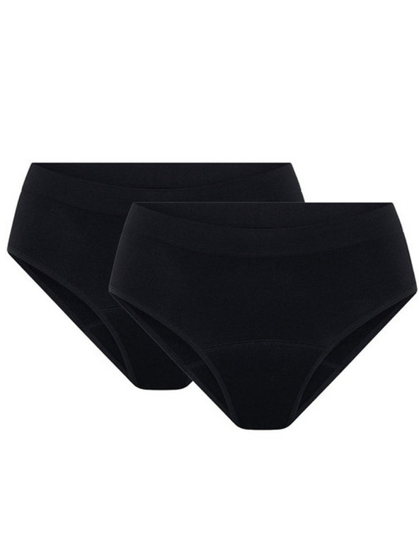 Modibodi Комплект от два - менструални бикини Modibodi Soft Stretch Seamless Bikini Brief Moderate