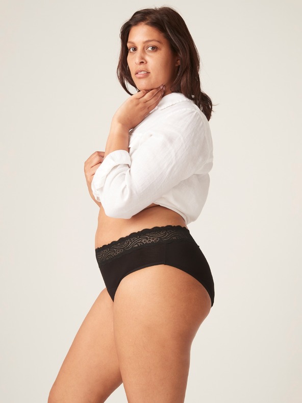 Modibodi Менструални бикини Modibodi Sensual Hi-Waist Bikini Heavy-Overnight