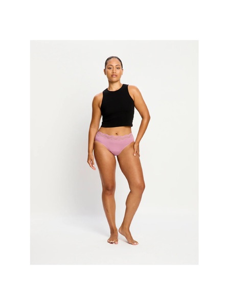 Modibodi Менструални бикини Modibodi Sensual Hi-Waist Bikini Light Dusky Orchid