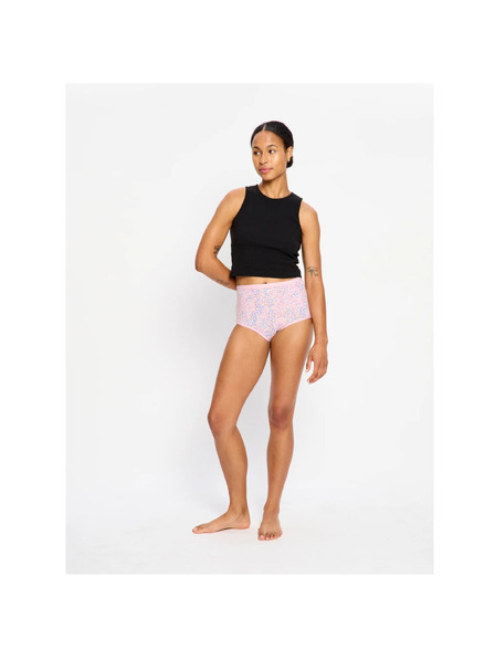 Modibodi Менструални бикини Modibodi Classic Full Brief Moderate Flore Pink