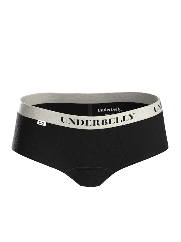 Underbelly Менструални бикини Underbelly Lowee черни