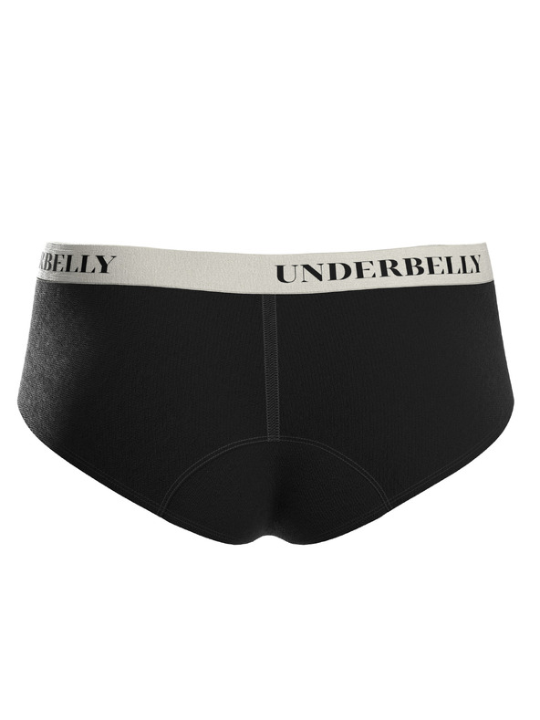Underbelly Менструални бикини Underbelly Lowee черни