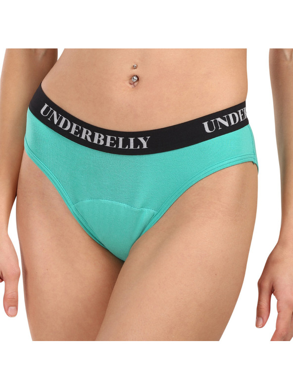 Underbelly Менструални бикини Underbelly Univers зелени
