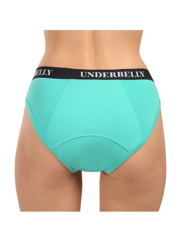 Underbelly Менструални бикини Underbelly Univers зелени