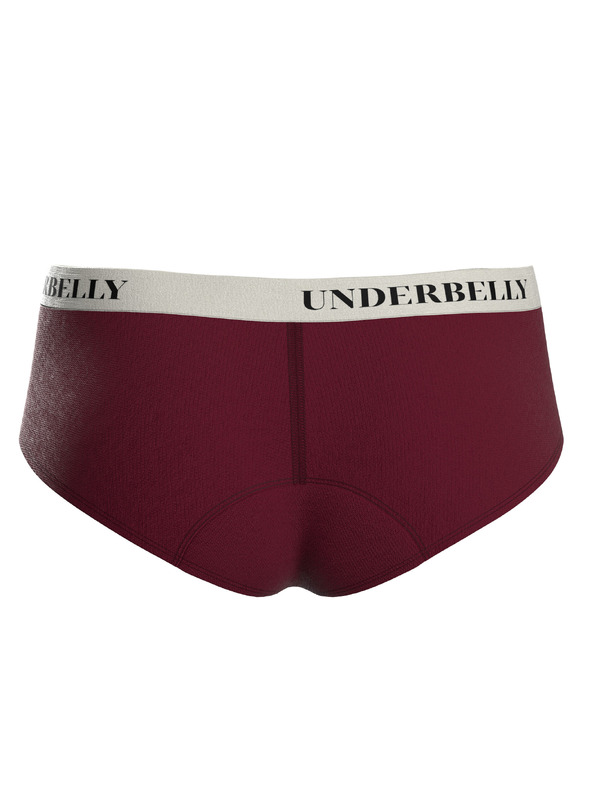 Underbelly Менструални бикини Underbelly Lowee червени