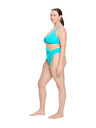 Modibodi Менструални бански Modibodi Molokai Hi-Waist Tie Bottom Ocean долна част