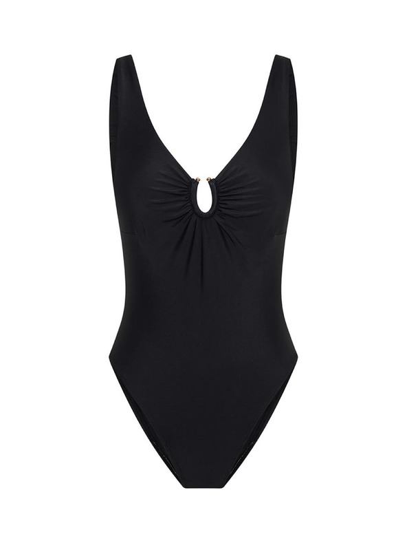 Modibodi Менструални бански Modibodi High V Neck One Piece