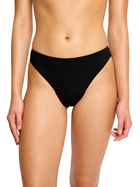 Modibodi Менструални бански костюм Modibodi Hi-Leg Cheeky Bottom Super Black долна част
