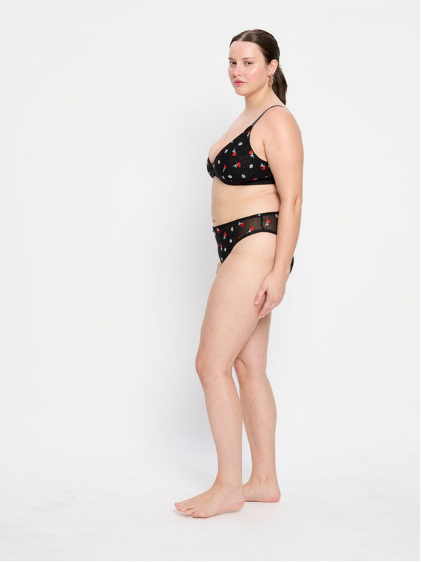Modibodi Бюстгалтер Modibodi Intimates V Day Bralette Black Rose