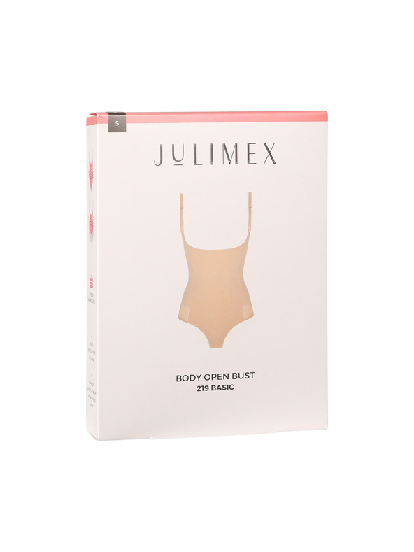 Julimex Дамско боди Julimex моделиращо черно