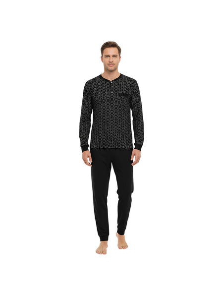 Gianvaglia Мъжка пижама Gianvaglia многоцветна (2501/black)