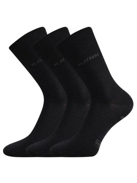 Lonka Комплект от три - чорапи Lonka високи черни
