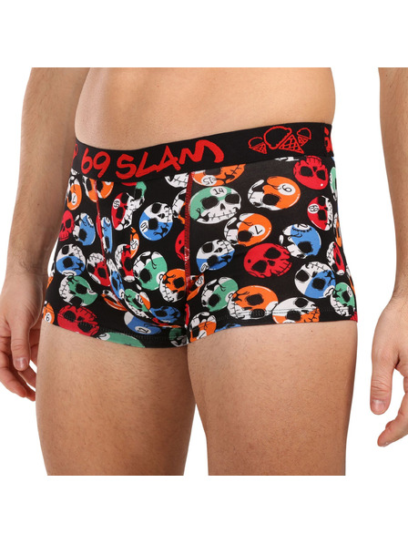 69slam Мъжки боксерки 69SLAM SKULL ELIZAH бамбукови многоцветни