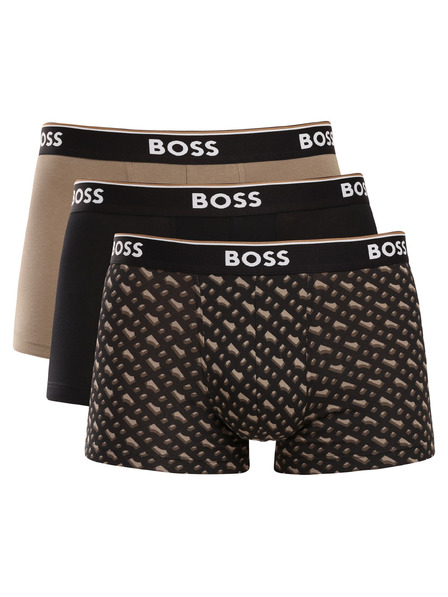 BOSS Комплект от три - мъжки боксерки BOSS многоцветни