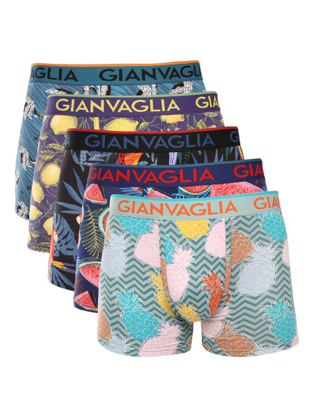 Gianvaglia Набор от пет - мъжки боксерки Gianvaglia многоцветни