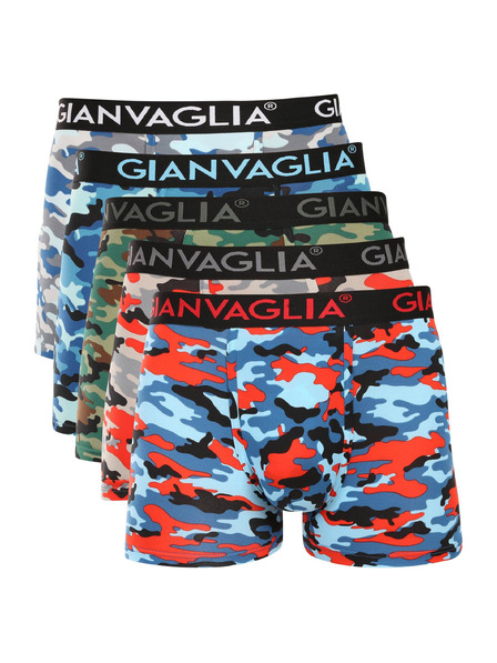 Gianvaglia Набор от пет - мъжки боксерки Gianvaglia многоцветни