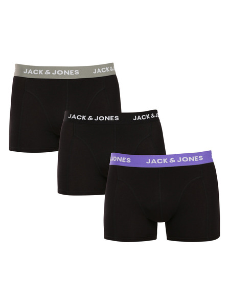 Jack & Jones Набор от три - мъжки боксерки Jack and Jones черни