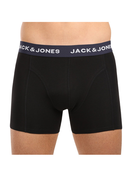 Jack & Jones Набор от пет - мъжки боксерки Jack and Jones черни