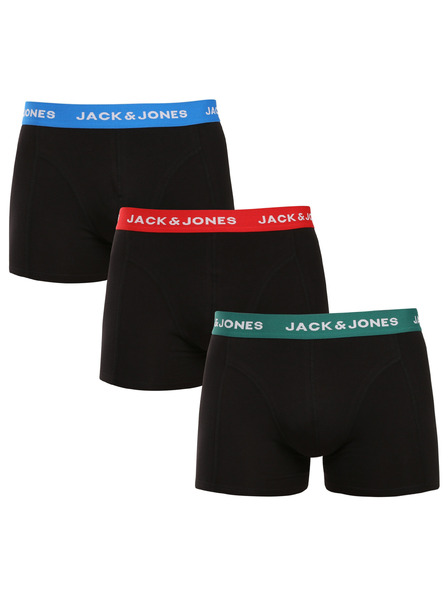 Jack & Jones Набор от три - мъжки боксерки Jack and Jones черни