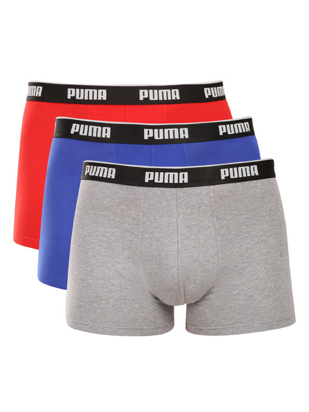 Puma Пакет от три - мъжки боксерки Puma многоцветни