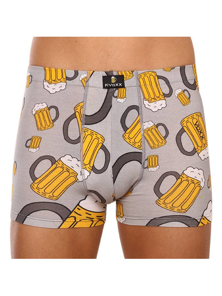 VoXX Мъжки боксерки VoXX многоцветни (Kevin-beer/big light grey)