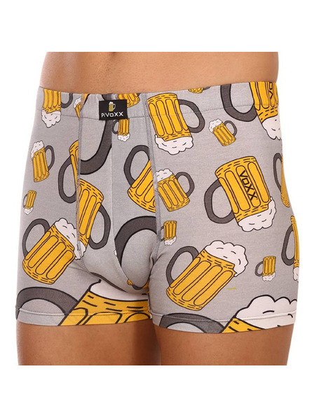 VoXX Мъжки боксерки VoXX многоцветни (Kevin-beer/big light grey)