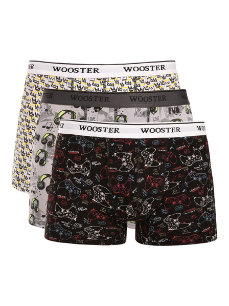 Wooster Набор от три - мъжки боксерки Wooster многоцветни