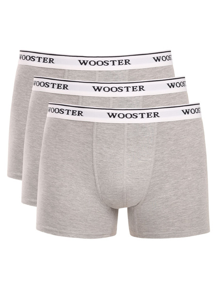 Wooster Набор от три - мъжки боксерки Wooster сиви