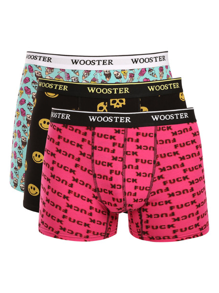 Wooster Набор от три - мъжки боксерки Wooster многоцветни