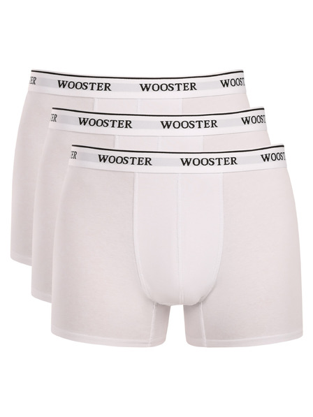 Wooster Комплект от три - мъжки боксерки Wooster бели