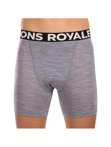 Mons Royale Мъжки боксерки Mons Royale мерино сиви