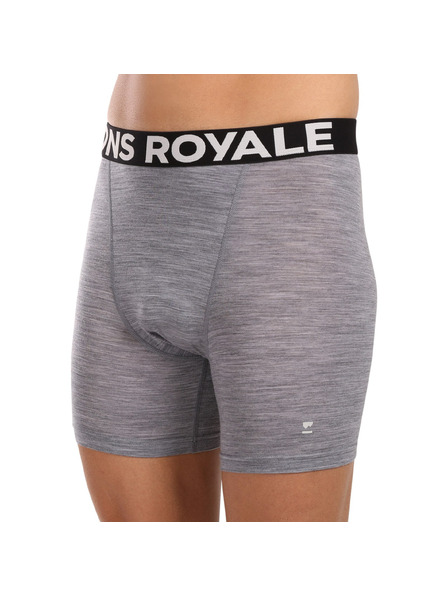 Mons Royale Мъжки боксерки Mons Royale мерино сиви