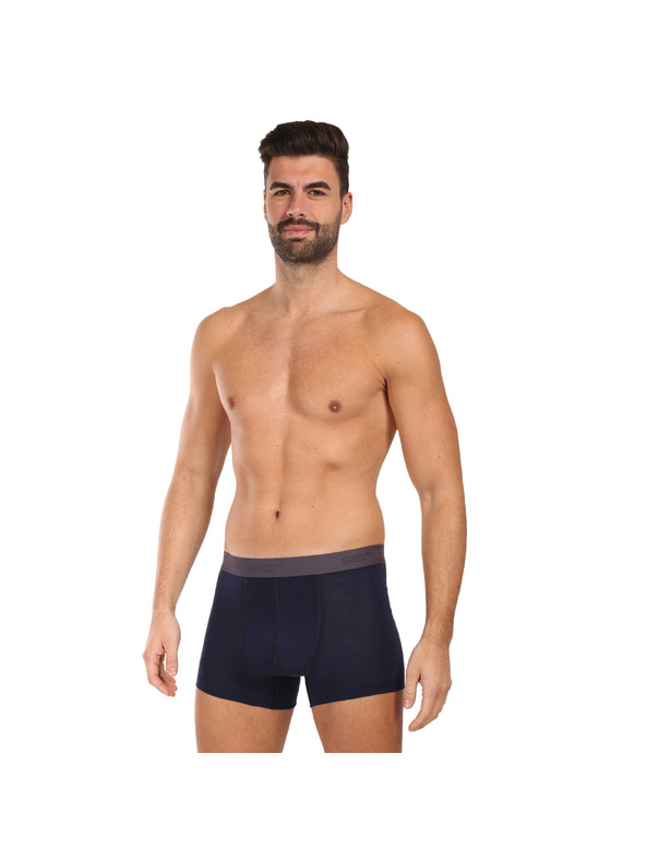Sensor Мъжки боксерки Sensor Active мерино сини