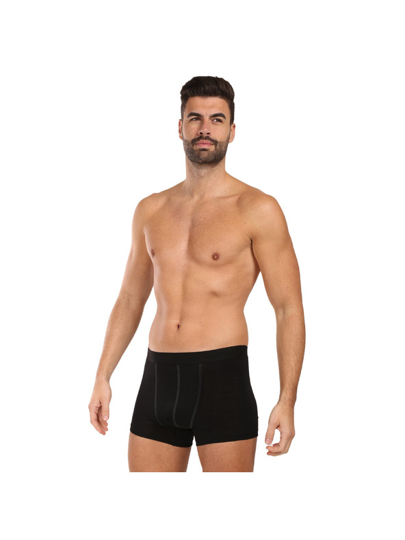 Sensor Мъжки боксерки Sensor Active мерино черни