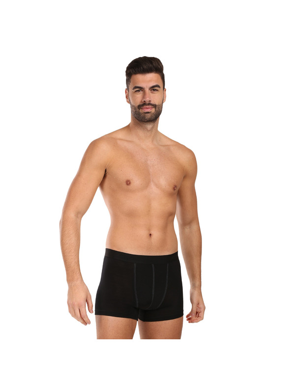 Sensor Мъжки боксерки Sensor Active мерино черни